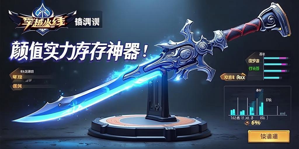 穿越火线流光斩魔刀测评，颜值与实力并存的神器！