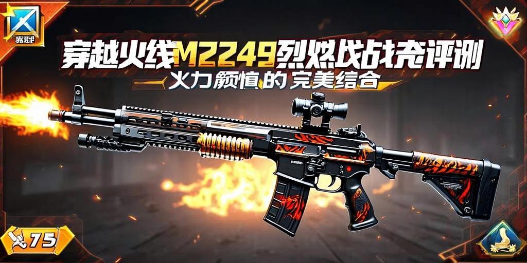 穿越火线M249烈焰战虎评测，火力与颜值的完美结合  第1张